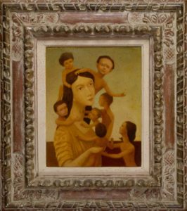The Struggle, also: Population Explosion, 16×13.125 inches, 1964