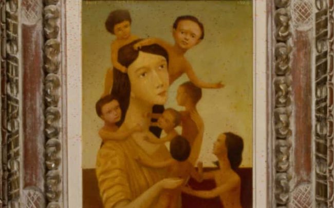 The Struggle, also: Population Explosion, 16×13.125 inches, 1964