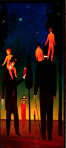 The Hap, also: Generation Gap, 36×16 inches, 1970