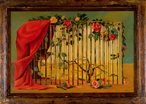Birdcage, Oil on board, 20×28th inches, 1958