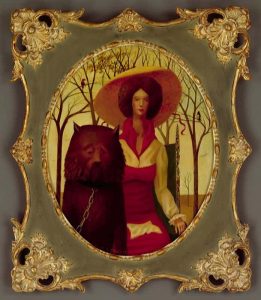 Portrait in Spring, Oil on board, 20×14 inches, 1962